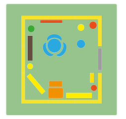 Уличная развивающая площадка "Жу-Жу" 