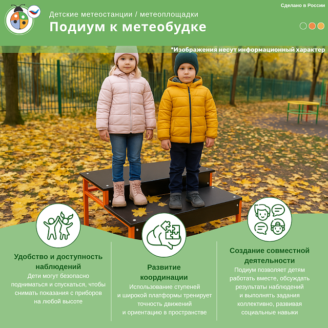 Подиум к метеобудке