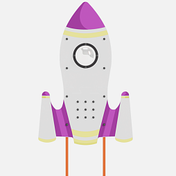 Космоплощадка Жу-Жу: интерактивный элемент "Модель ракеты"