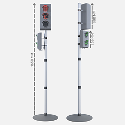 Набор светодиодных светофоров "Патрионика": пешеходный переход, мобильный