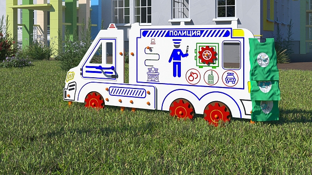 Набор "Полицейский" для занятий по ранней профориентации"