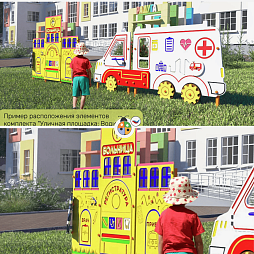 Уличная площадка: Водитель скорой помощи