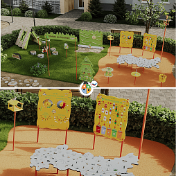 Площадка "Привал на полянке". Комплект 5