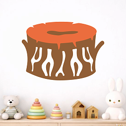 Элемент настенной панели "Теремок" Пенёк