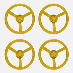 Рули "Имитации транспорта" 4 шт