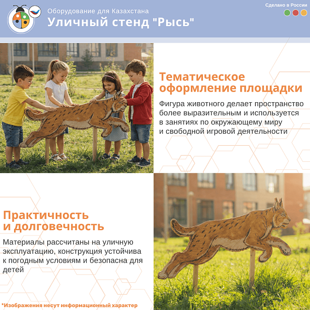 Уличный стенд "Рысь"