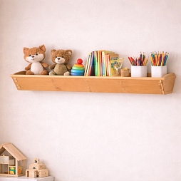 Мягкая закрытая полка Жу-Жу, дизайн-серия "Космос" акционная