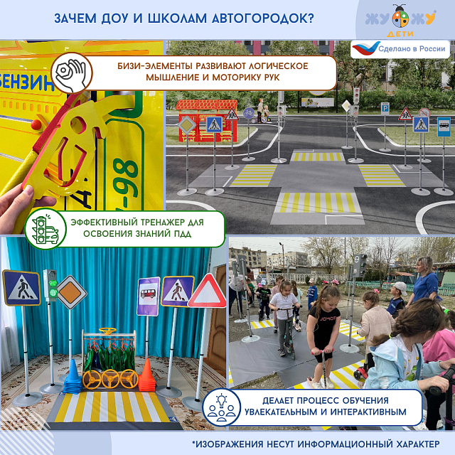 Учебно-игровой макет "Торговый центр" стационарный