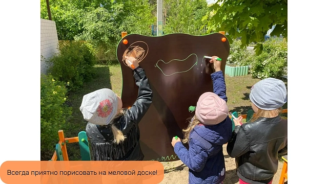 Меловая уличная доска