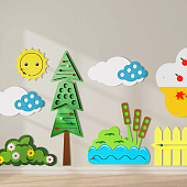 Элементы настенных панелей