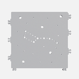 Мягкий манеж для малышей: секция "Созвездия", дизайн-серия "Космос"