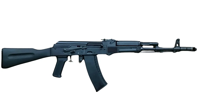 Интерактивный лазерный стрелковый тренажер (Лазерный автомат АК-74)