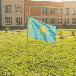 Флаг Казахстана стационарный