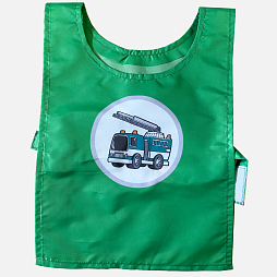 Жилет детский по ПДД: Водитель пожарной машины