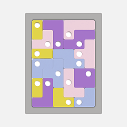 Развивающий магнитный планшет "Тетрис", детский конструктор