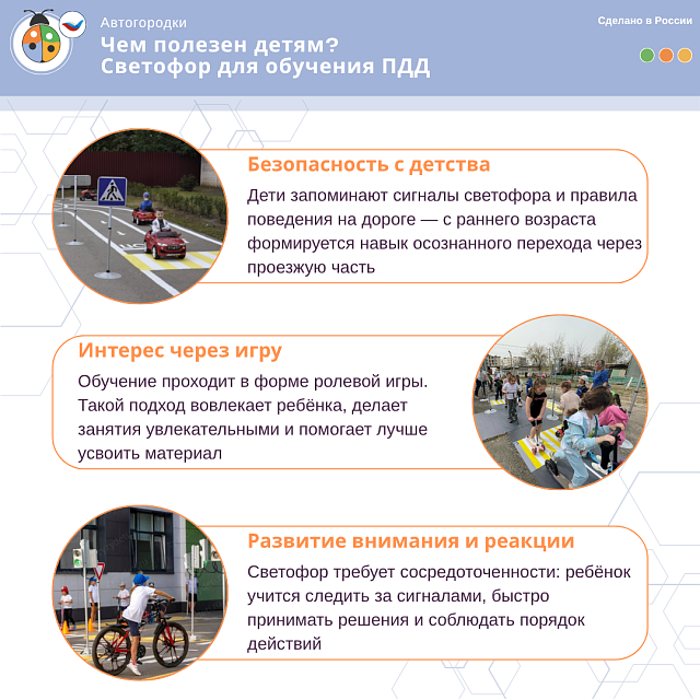 Набор светодиодных светофоров "Четырехсторонний перекресток" стационарный 2.0