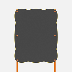 Меловая уличная доска