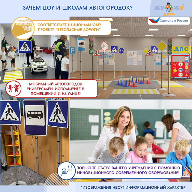 Учебно-игровой макет "Торговый центр" стационарный