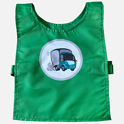 Жилет детский по ПДД: Водитель грузовой машины