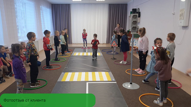 Имитация проезжей части (под заказ). Максимальная ширина полотна до 3000 мм