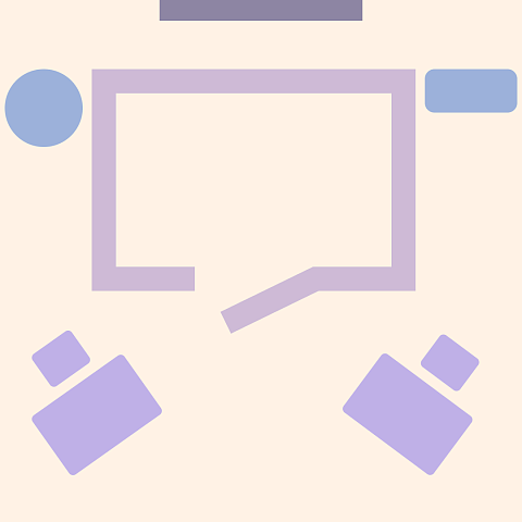 "Комплект" игровой интерактивной сборной мягкой мебели