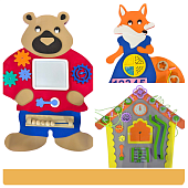 Настенные бизиборды мягкие