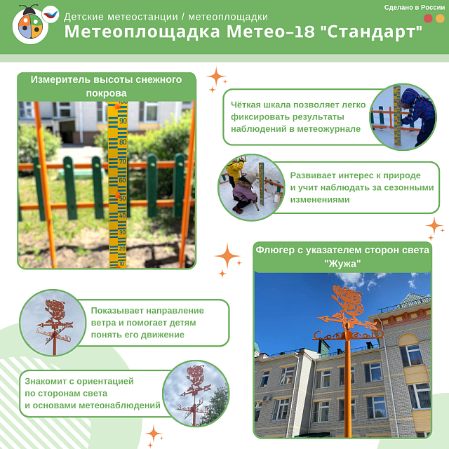 Метеоплощадка Метео-18 "Стандарт"