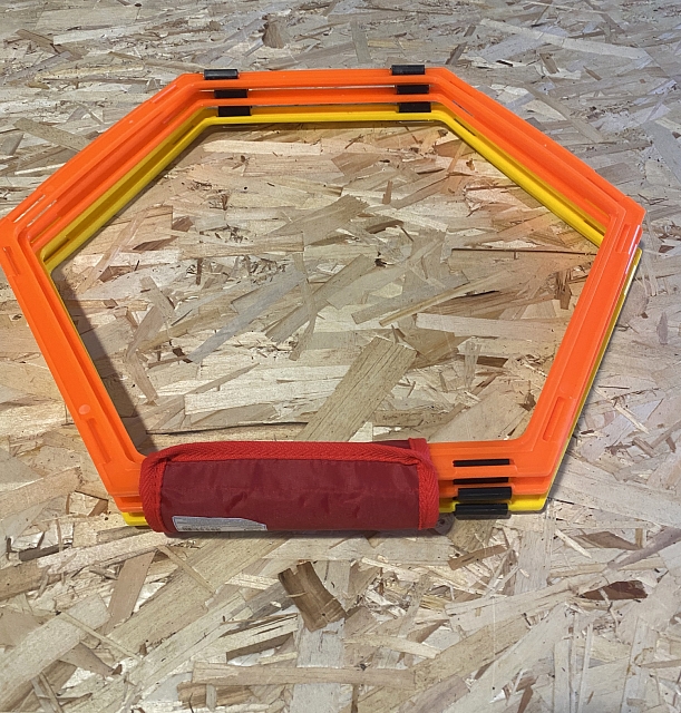 Координационная дорожка "Шестиугольник" 17 предметов