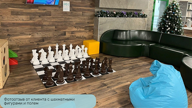 Доска для шахмат Жу-Жу пластиковая 3200 х 3200 мм