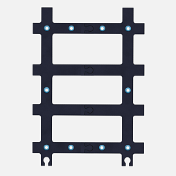 Макет "Железнодорожный переезд" учебный