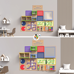 Дидактическая настенная панель "Азбука безопасности"