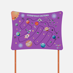 Космоплощадка Жу-Жу: бизи-стенд "Солнечная система"