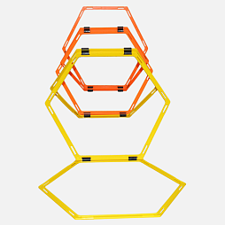 Координационная дорожка "Шестиугольник" 17 предметов