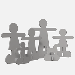 Фигурки Жу-Жу "Моя семья", психолого-развивающий набор 6 шт