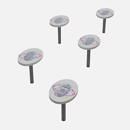 Космоплощадка Жу-Жу: полоса препятствий "Космическая прогулка"