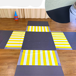 Имитация проезжей части (под заказ). Максимальная ширина полотна до 3000 мм