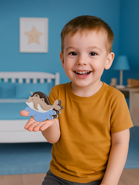 3D конструктор "Китообразные"