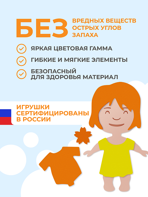 Одевашка "Девочка пупс"