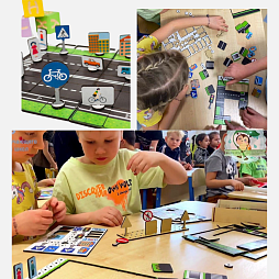 Конструктор по ПДД, разработанный совместно с Госавтоинспекцией ИДК-12