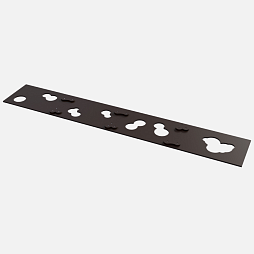 Препятствие для велосипедистов "Дорога с ямами и кочками", доска без уклона