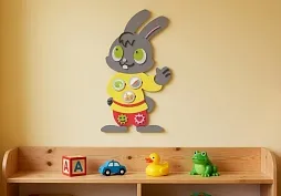 Игровой развивающий Бизиборд "Зайчонок"