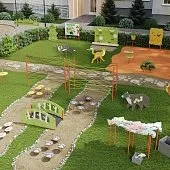 Комплекты модульных экоплощадок