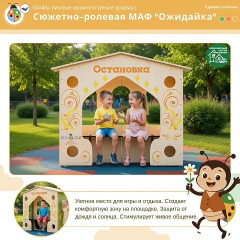 Сюжетно-ролевая МАФ "Ожидайка"