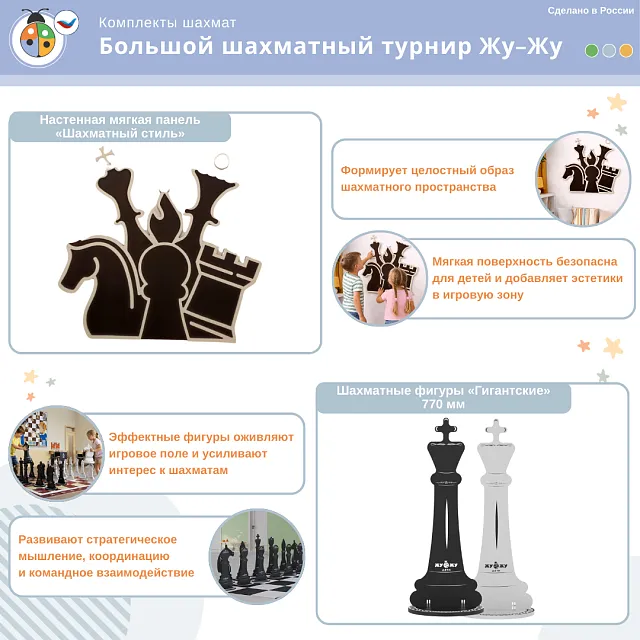 Комплект "Большой шахматный турнир Жу-Жу"