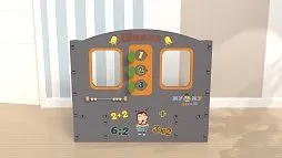 Игровой объемный модуль для ДОУ "Здание школы"