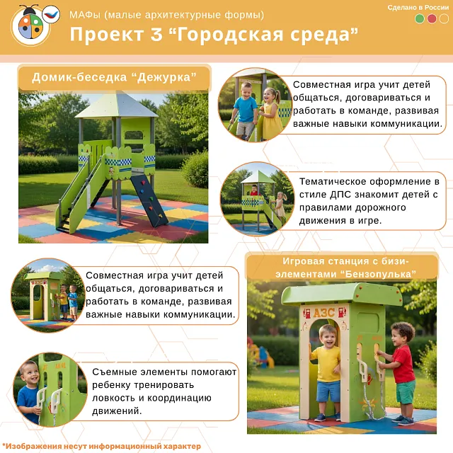 Проект 3 "Городская среда"