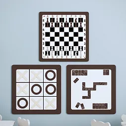 Комплект настенных логических игр Малыш (3 шт)