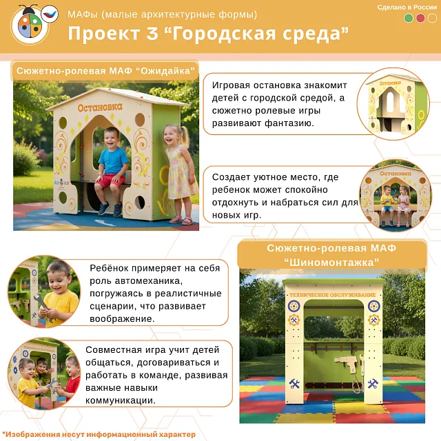 Проект 3 "Городская среда"