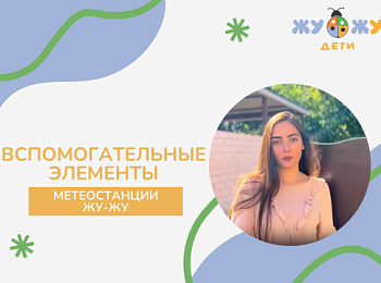 Вспомогательные элементы метеостанции ЖУ-ЖУ